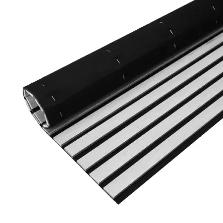 Акустическая панель прямоугольник МДФ/войлок цвет черный/нордик 2780x600 мм