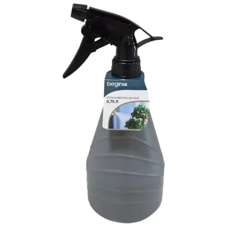 Опрыскиватель для внутренних помещений ручной BEGINIA 0.75 л цвет серый опрыскиватель shixia mix ов шар 300 мл