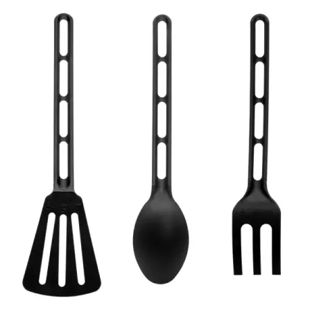 Набор кухонных принадлежностей KONSENSA пластик черный 3 шт. принадлежностей для девичника esentroye