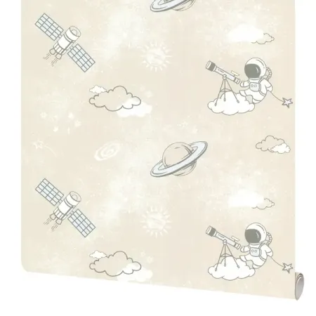 Обои флизелиновые Wall Decor Exclusive Космолэнд бежевые 1.06 м 75338-22 расширенный верхний шаровой шарнир для great wall cannon power pao tank