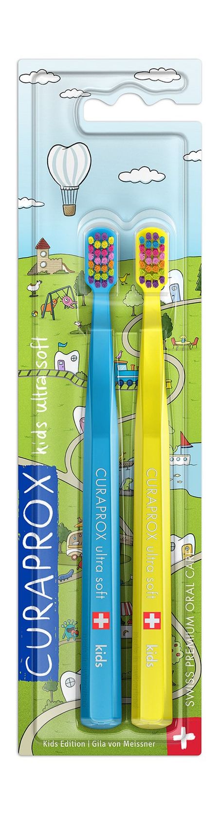 Curaprox Toothbrush Kids Ultra Soft Set Special Edition 2025