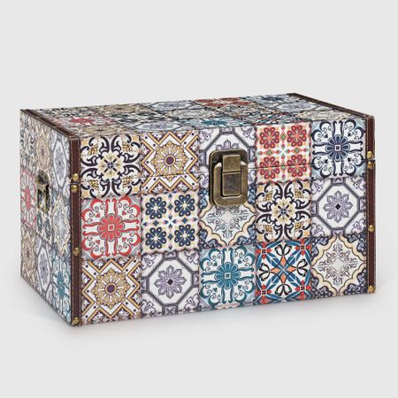 Сундук декор Grand forest пэчворк 45x25x26 см