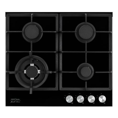 Варочная панель газовая Krona Alma 60 4 конфорки черная варочная панель индукционная krona genesis max 60 bl 4 конфорки