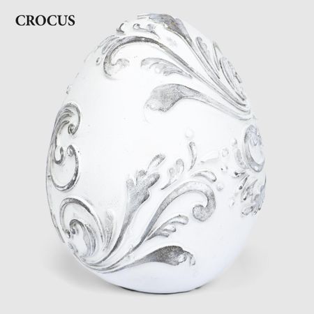 Яйцо декоративное Crocus Винтаж 10х14 см