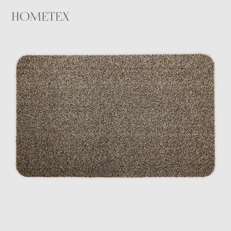 Коврик придверный Hometex бежевый, коричневый 50х80 см