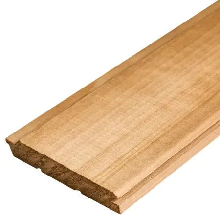 Вагонка Термо осина Сорт А несращенный 16x93x1000 мм 10шт