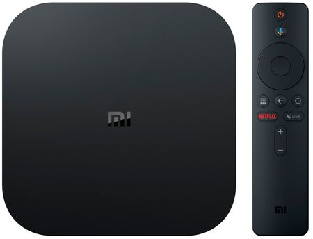 ТВ-приставка Xiaomi Mi Box S chzhvan bluetooth трекер для android