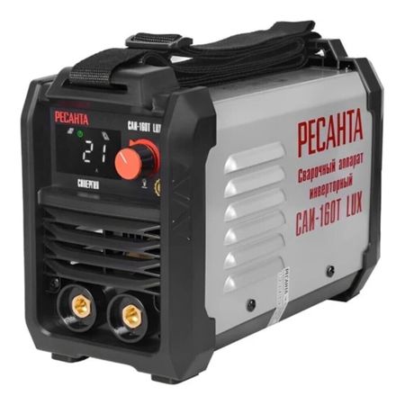 Сварочный аппарат инверторного типа Ресанта САИ-160Т LUX ММА (65/69) ручной точечный сварочный аппарат 18650 2 шт