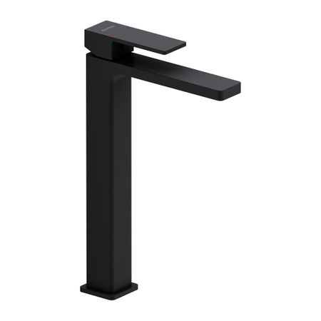 Смеситель для раковины высокий Damixa Gala однорычажный черный (530250300) смеситель для ванны damixa gala короткий латунь