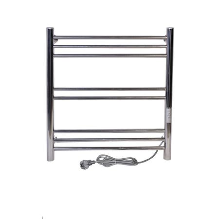 Полотенцесушитель электрический Тера Богема 600х532 мм 81 Вт с терморегулятором правый хром