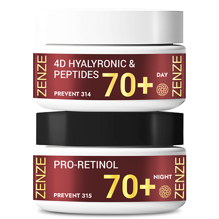 Набор средств для лица ZENZE Увлажняющий набор для лица: крем лифтинг дневной и ночной виши vichy лифтактив супрем   крем дневной крем ночной флюид солнцезащ