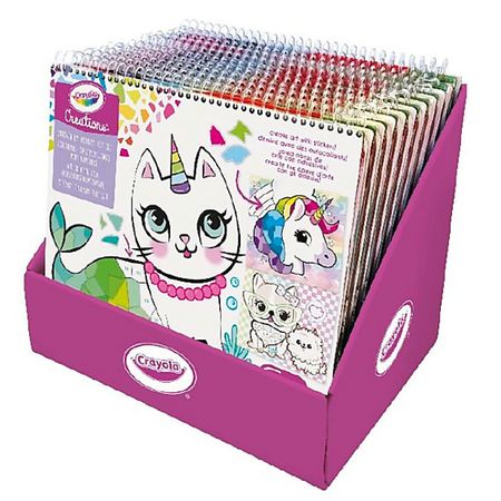 Набор для творчества CRAYOLA Набор наклеек по номерам Creations наклеек zyxhz 24 шт