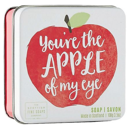 Мыло твердое SCOTTISH FINE SOAPS Мыло в декоративной мыльнице You're the Apple of My Eye wesolvet умный трекер для apple и android