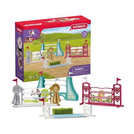 Набор детский SCHLEICH Аксессуары для полосы препятствий Zubehör 42612 аксессуары для lexus ls 400 430 460 460l 600h ls400 ls430 ls460 ls460l ls600h 1990 2017