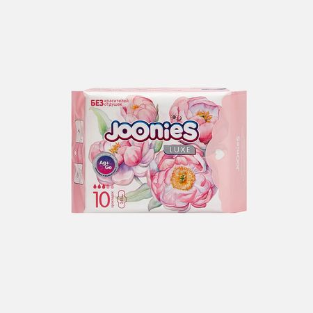Прокладки гигиенические Joonies Luxe дневные 10 шт прокладки joonies luxe однораз ночные жен 8 шт