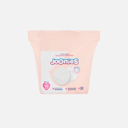 Вкладыши для груди Joonies одноразовые 90 шт