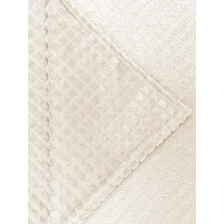 Плед Кубики 200x220 см фланель цвет шампань акриловые кубики льда для декора