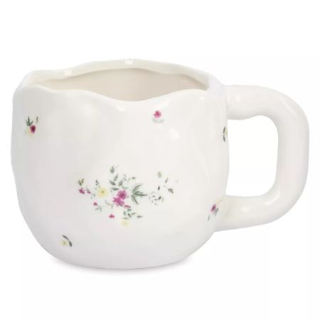 Кружка Anna Lafarg 550 мл белая Цветы кружка to catch fish белая эмалированная