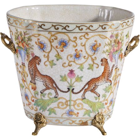 Кашпо с ручками Glasar 22х16х19 см