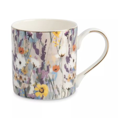 Кружка Anna Lafarg 380 мл цветы