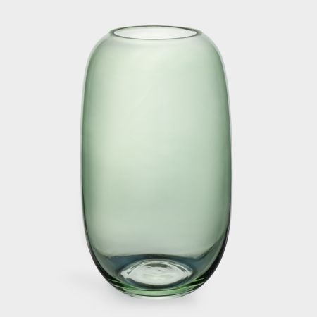 Ваза Anna Lafarg зеленая serenade 26 см стекло