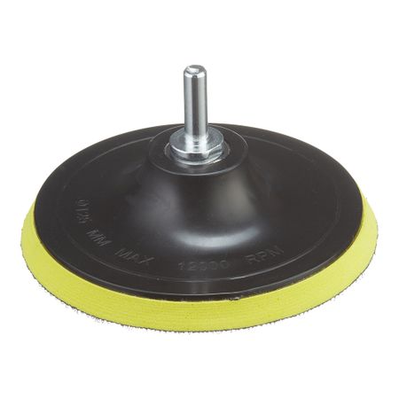 Тарелка опорная для УШМ и дрели Hesler d125 мм шлифовальных дисков dreld для dremel 5 шт