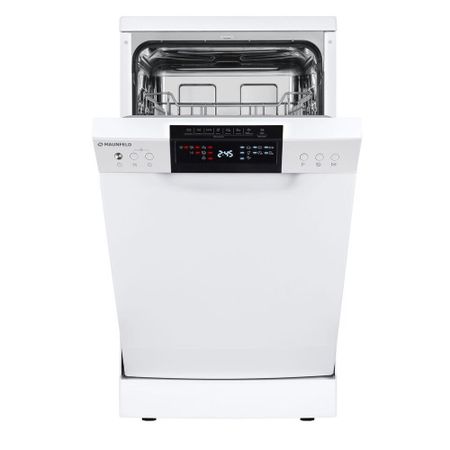 Посудомоечная машина отдельностоящая Maunfeld MWF45220W 45 см белая двойной мерный стаканчик cocktailgeek 30 180 мл