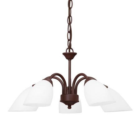 Люстра подвесная Vitaluce V3335 E14 200 Вт 10 кв.м (V3335/5) пластиковые камни для декора 200 шт