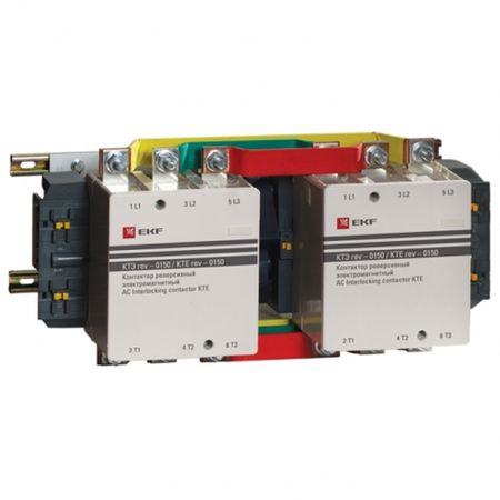 Контактор EKF PROxima КТЭ 230 В 150 А тип AC 2НО реверсивный (ctr-b-r-150) реверсивный мотор редуктор 220в 250вт 6rk250gu cf