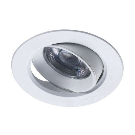 Спот светодиодный потолочный встраиваемый Maytoni Phill 4000 К 9 Вт 4,5 кв.м белый IP20 (DL014-6-L9W) розетка из закаленного стекла 1 2 3 4 модуля