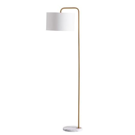 Торшер Arte Lamp Е27 60 Вт медь IP20 (A5024PN-1PB) бра arte lamp almaaz светодиодное 12 вт 230 в медь 4000к ip20 a2564ap 1pb
