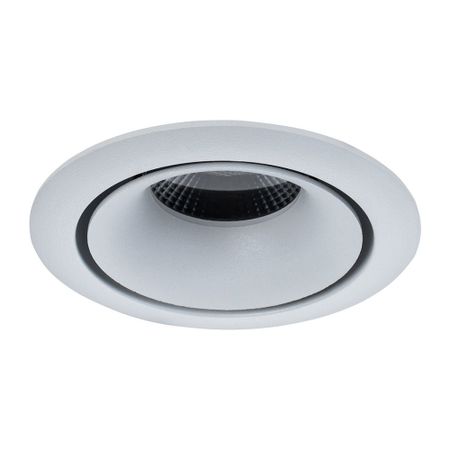 Светильник встраиваемый светодиодный белый 12 Вт 3000К IP20 Maytoni Yin ДВО (DL031-2-L12W) светильник встраиваемый maytoni phanton 3000k 1x12вт 120° акрил белый