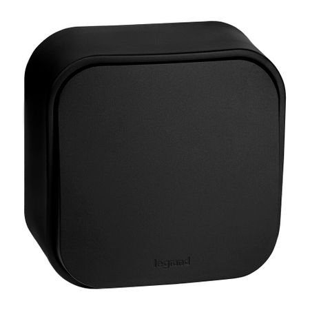 Переключатель Legrand Quteo одноклавишный накладной черный (782477) жгут проводов с 2 катушками зажигания 06h971824b подходит для audi a4 a5 a6 s4 s5 s6 q5 защита проводки