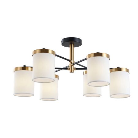 Люстра потолочная Arte Lamp Modello E14 240 Вт 10 кв.м (A4099PL-6BK)