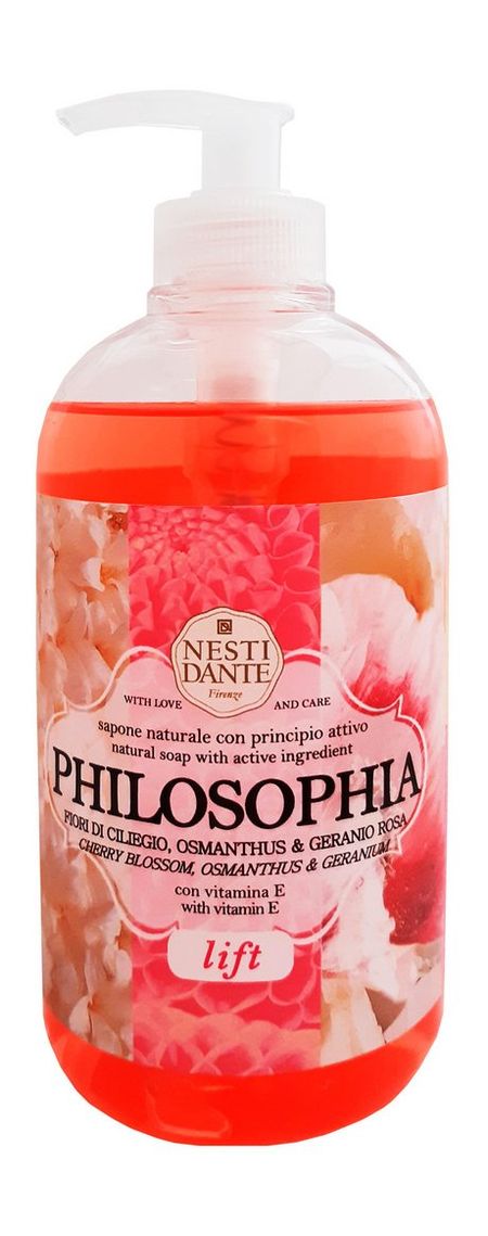 Nesti Dante Philosophia Lift Liquid Soap витамин ае альфа токоферол и ретинол lekstore лекстор капсулы 270мг 20шт