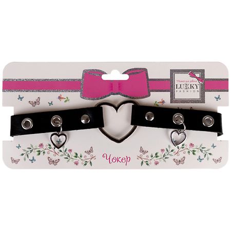 Колье LUKKY Чокер Сердечки