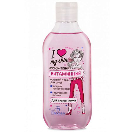 Тоник для лица FLORESAN Лосьон-тоник Витаминный леовит кисель витаминный для глаз с лютеином 18 гр 5