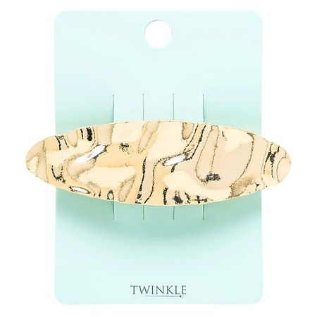 Заколка для волос TWINKLE Заколка для волос CRUMPLED GOLD BIG