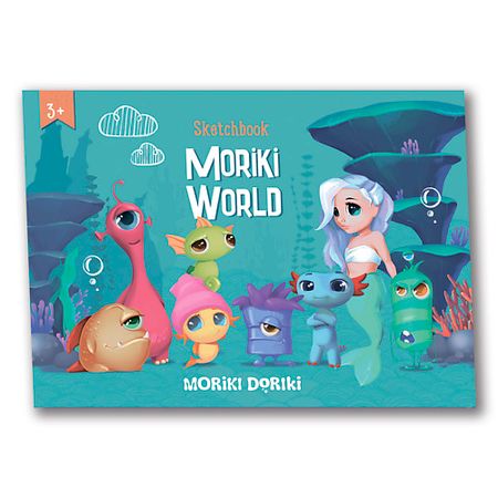 Набор для рисования MORIKI DORIKI Альбом для рисования Sketchbook Moriki World маркеры для рисования borrence 20 ов