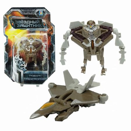 Развивающая игрушка 1TOY Робот-трансформер Истребитель