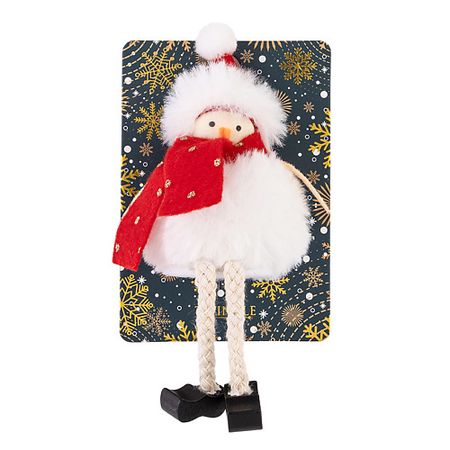 Елочная игрушка TWINKLE Декоративная елочная игрушка SNOWMAN WHITE елочная игрушка птица 10x8 5 красный