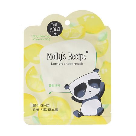 Маска для лица ЛЭТУАЛЬ DEAR MOLLY Тканевая маска 