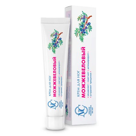 Крем для ног НЕВСКАЯ КОСМЕТИКА Крем для ног Можжевеловый вазелин косметический невская косметика туба 40мл