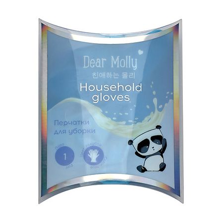 Перчатки для уборки DEAR MOLLY Перчатки для уборки голубые Dear Molly комикс my dear enemy том 1 nbyinto