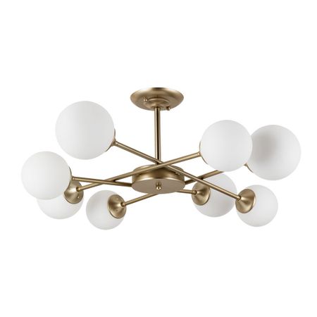 Люстра потолочная Arte Lamp Marco E14 480 Вт 21 кв.м (A2703PL-8SG) перекидная эмблема ahd 1080p резервная камера заднего вида золото рыбий глаз 170 ° для vw passat cc golf 6 7 8 magotan b6 b7 b8 polo beetle eos t roc