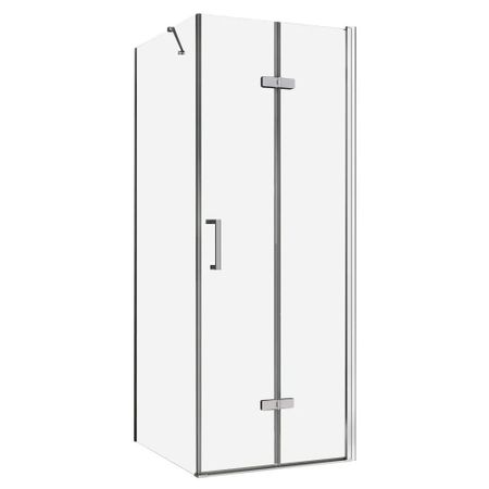 Душевой уголок Abber Zart хром 70х100х195 см прямоугольник стекло прозрачное 6 мм (AG08070P-S101)