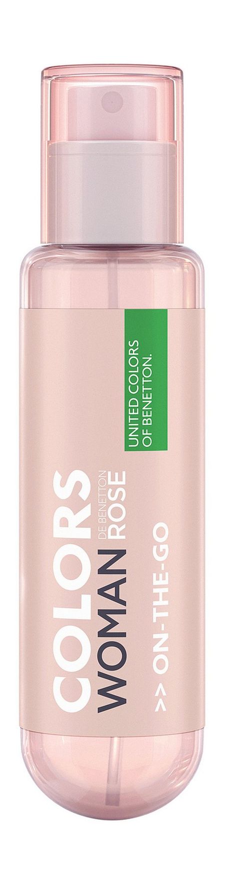 United Colors Of Benetton On-the-Go Colors Woman Rose Eau de Toilette