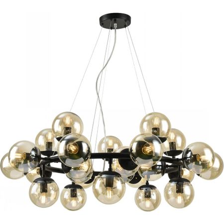 Люстра потолочная Arte Lamp Bolla E14 1500 Вт 40 кв.м (A1664SP-25BK) 1 шт флейта 10 20 30 40 50 60 100 300 360 500 720 800 1000 1024 1200 2048pr 1500 p r роторный кодировщик e6b2 cwz1x 5vdc