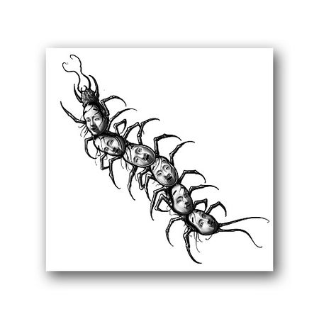 Тату TATTS Переводная тату 10*10см (для взрослых и детей) din рейка dori 10см