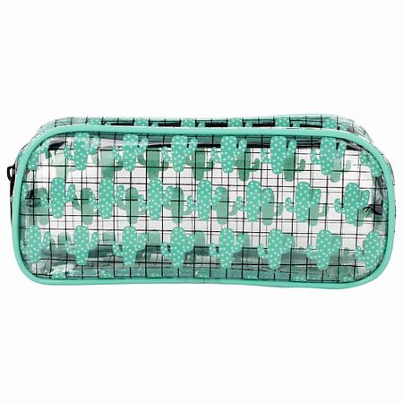 Косметичка-пенал BRAUBERG Пенал-косметичка на молнии, Cactus